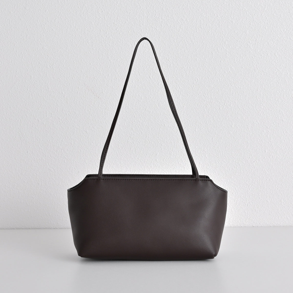 Women's Leather Underarm Shoulder Bag | Soft Structured Handbag