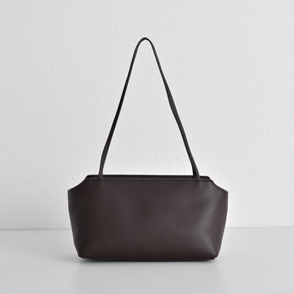 Women's Leather Underarm Shoulder Bag | Soft Structured Handbag