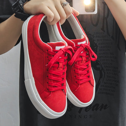 Men's Rubber Sole Skate Shoes | Casual Lightweight Sneakers