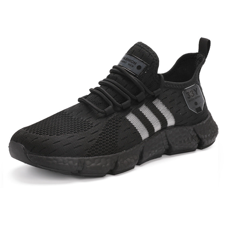 Men's Knit Lightweight Running Sneakers | EVA Sole Athletic Shoes