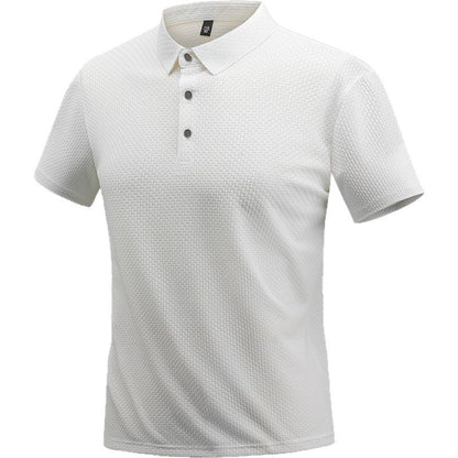 Men's Polyester Polo Shirt | Slim Fit Short Sleeve Golf Top