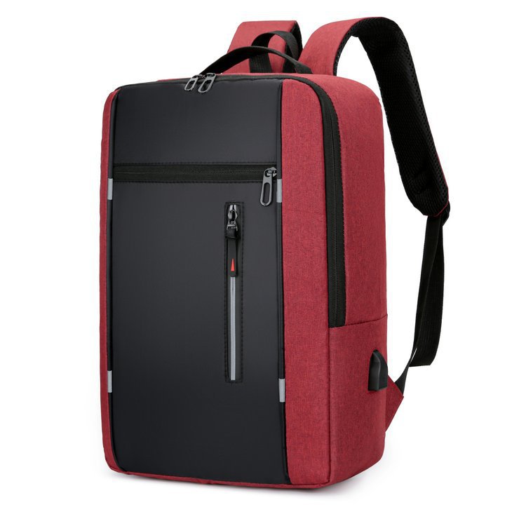 Oxford Fabric 3-Piece Laptop Backpack Set | USB Charging Travel Bag