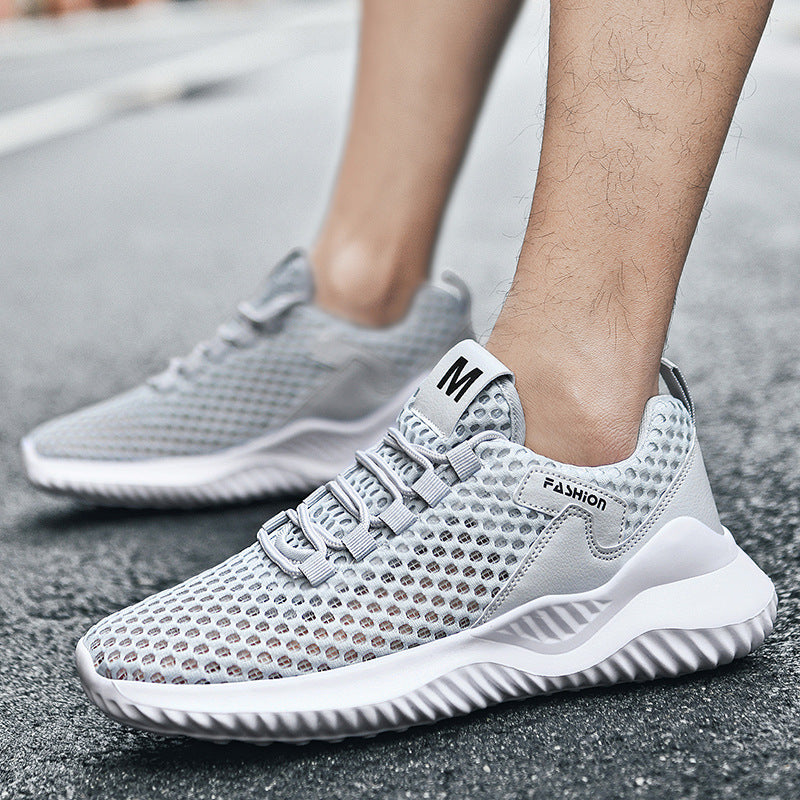 Men's Mesh Running Shoes | Lightweight EVA Sole Athletic Sneakers