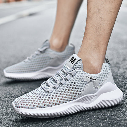 Men's Mesh Running Shoes | Lightweight EVA Sole Athletic Sneakers