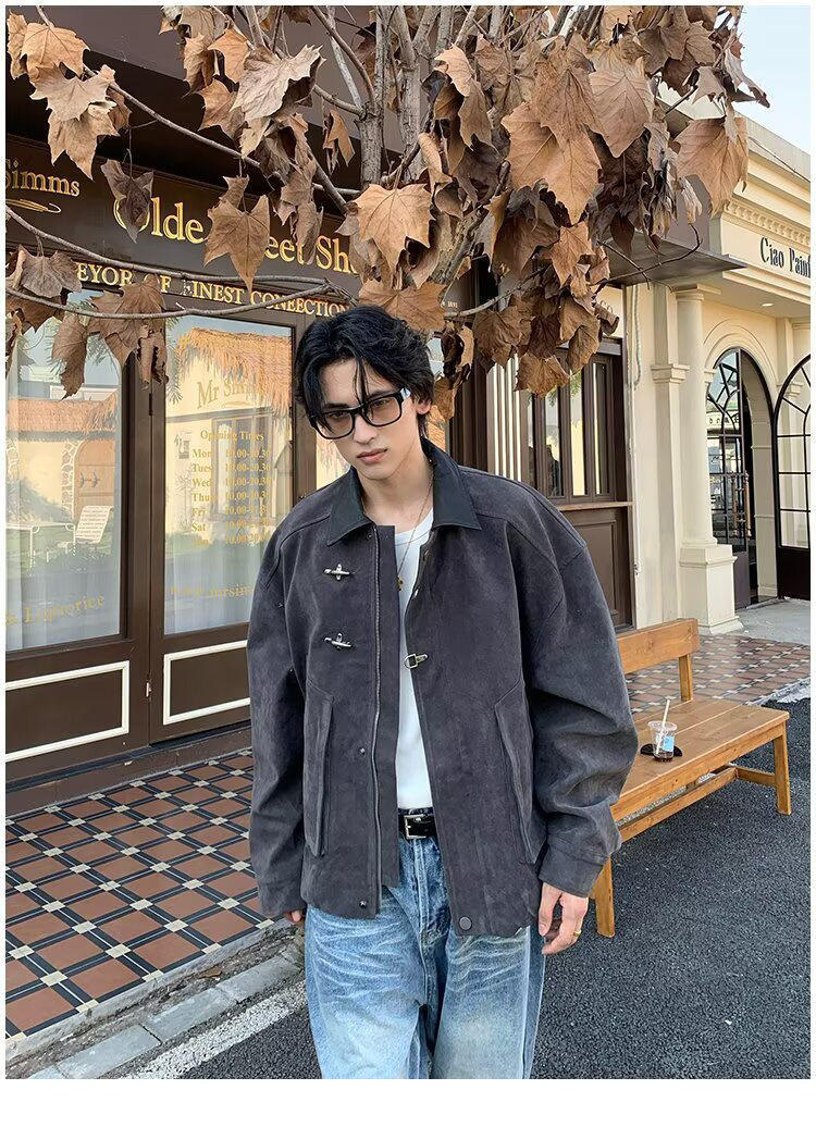 Supplier image for Men's Faux Suede Work Jacket