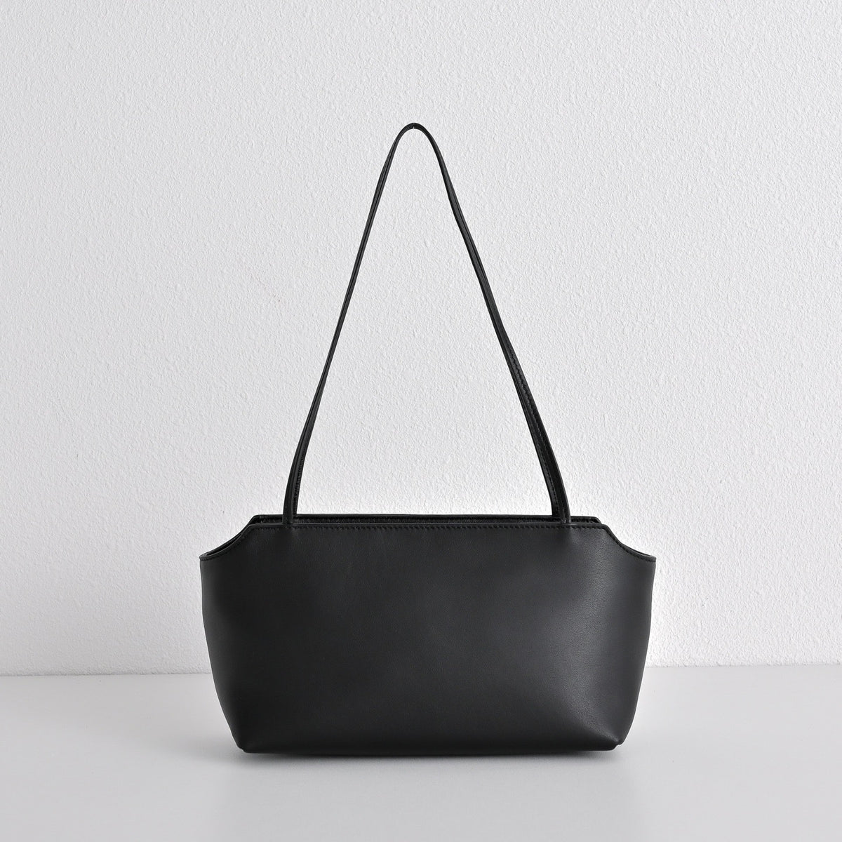 Women's Leather Underarm Shoulder Bag | Soft Structured Handbag