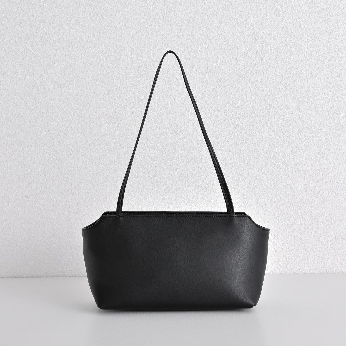 Women's Leather Underarm Shoulder Bag | Soft Structured Handbag