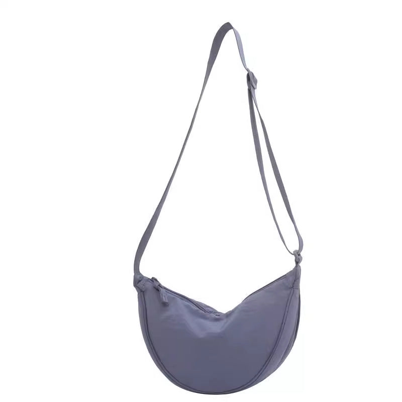 Women's Large Capacity PU Nylon Crossbody Bag | Adjustable Casual Shoulder Bag