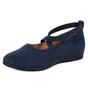 Women's Suede Wedge Loafers | Pointed Toe Comfort Slip-On Shoes