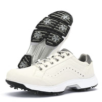 Men's Spiked Golf Shoes | PU Athletic Course Footwear