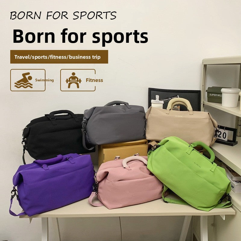 Large Capacity Oxford Gym Travel Bag | Expandable 36-55L Duffel