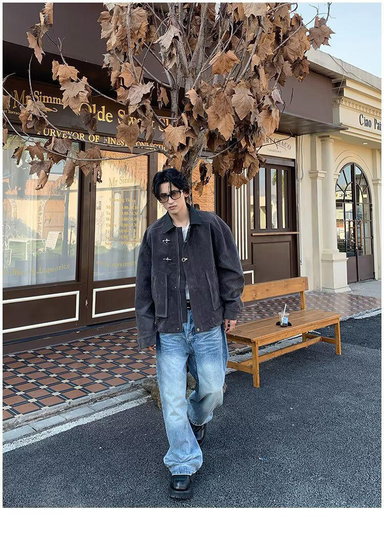Supplier image for Men's Faux Suede Work Jacket