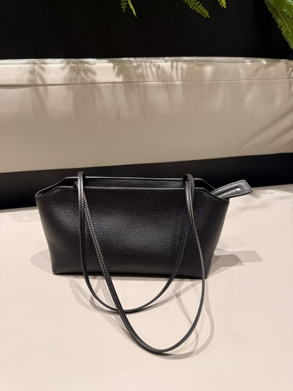 Women's Leather Underarm Shoulder Bag | Soft Structured Handbag