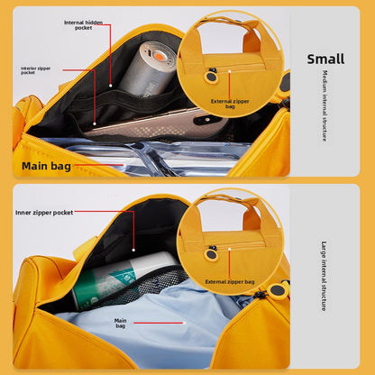 Lightweight Oxford Travel Shoulder Bag | Multi-Size Sports Gym Bag