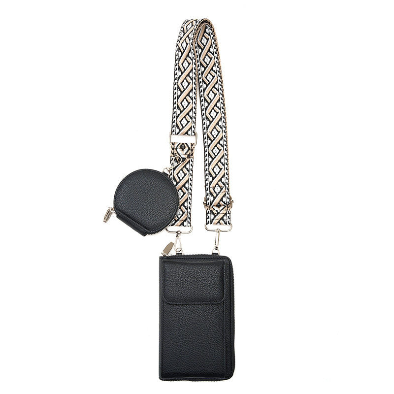 Women's PU Crossbody Wallet Bag | Multi-Compartment Phone Purse