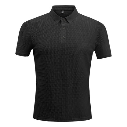 Men's Polyester Polo Shirt | Slim Fit Short Sleeve Golf Top