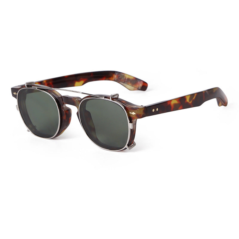 Retro Oversized Square Sunglasses | European American Style UV400 Fashion Eyewear