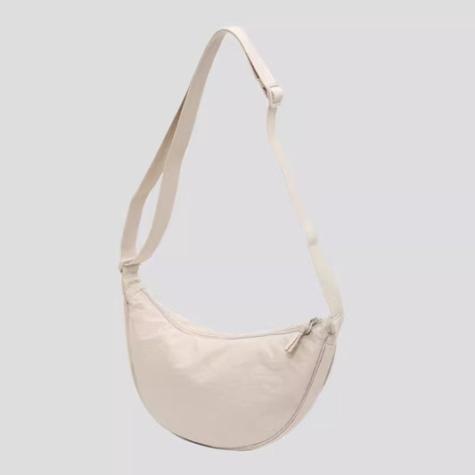 Women's Large Capacity PU Nylon Crossbody Bag | Adjustable Casual Shoulder Bag