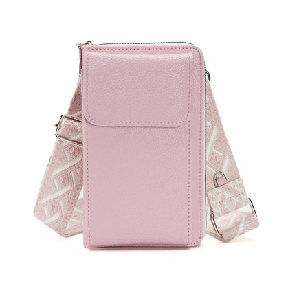 Women's PU Crossbody Wallet Bag | Multi-Compartment Phone Purse