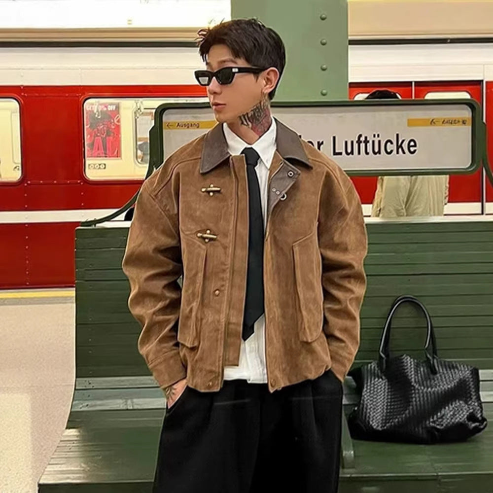 Supplier image for Men's Faux Suede Work Jacket