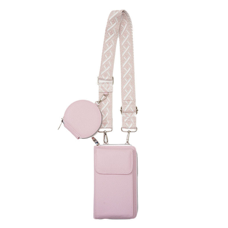 Women's PU Crossbody Wallet Bag | Multi-Compartment Phone Purse