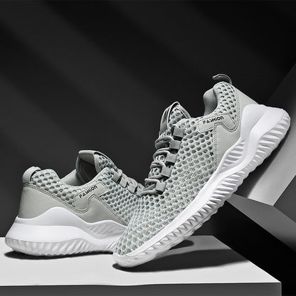 Men's Mesh Running Shoes | Lightweight EVA Sole Athletic Sneakers