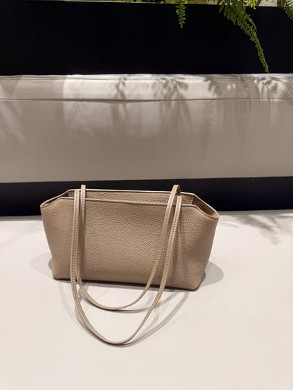 Women's Leather Underarm Shoulder Bag | Soft Structured Handbag