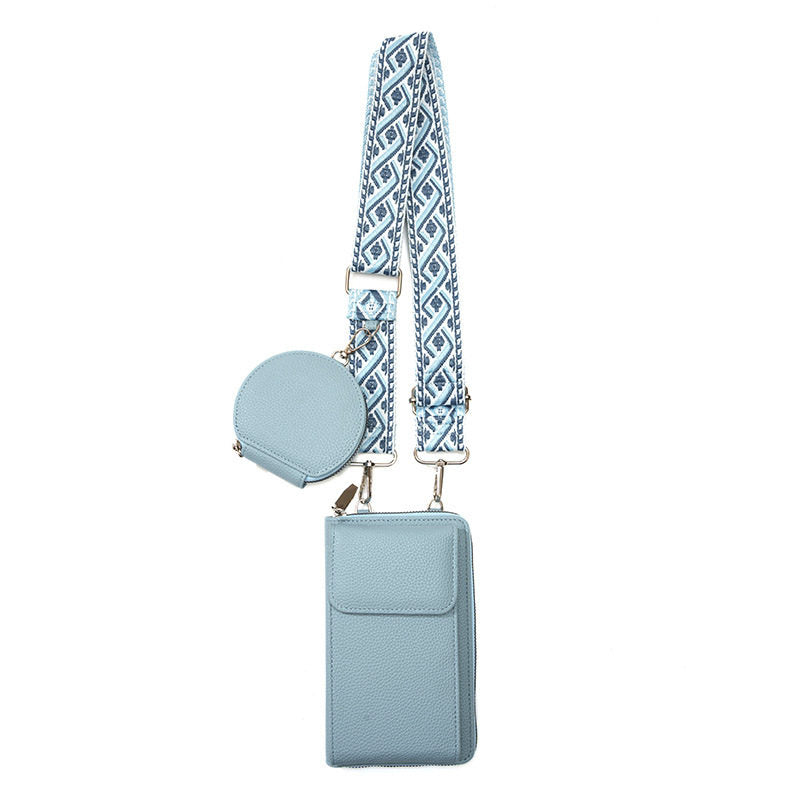 Women's PU Crossbody Wallet Bag | Multi-Compartment Phone Purse