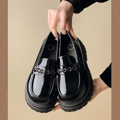 Women's Chunky Platform Loafers | Casual Slip-On Shoes