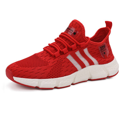 Men's Knit Lightweight Running Sneakers | EVA Sole Athletic Shoes