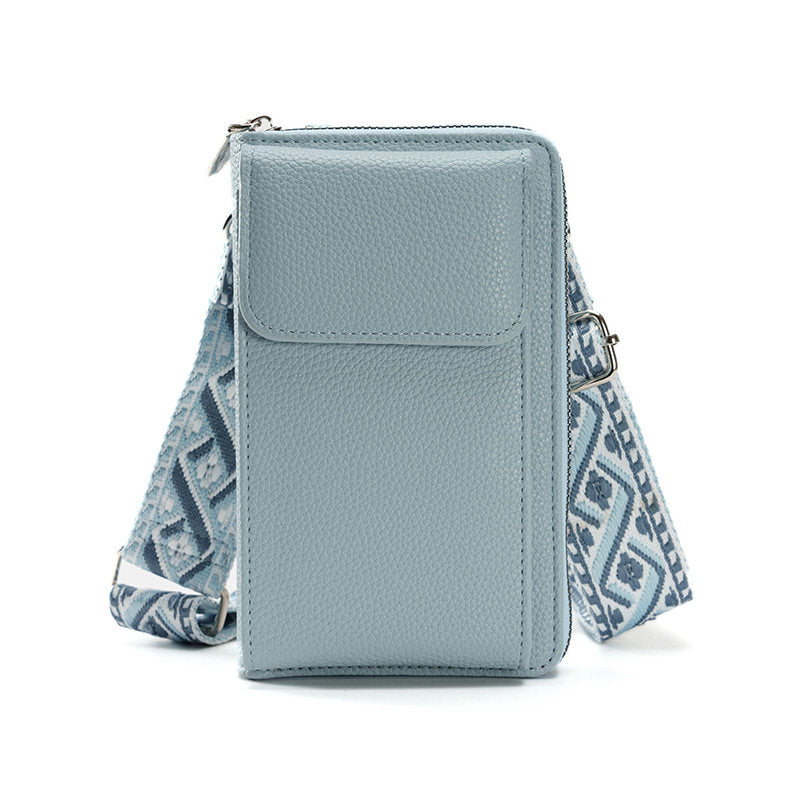 Women's PU Crossbody Wallet Bag | Multi-Compartment Phone Purse
