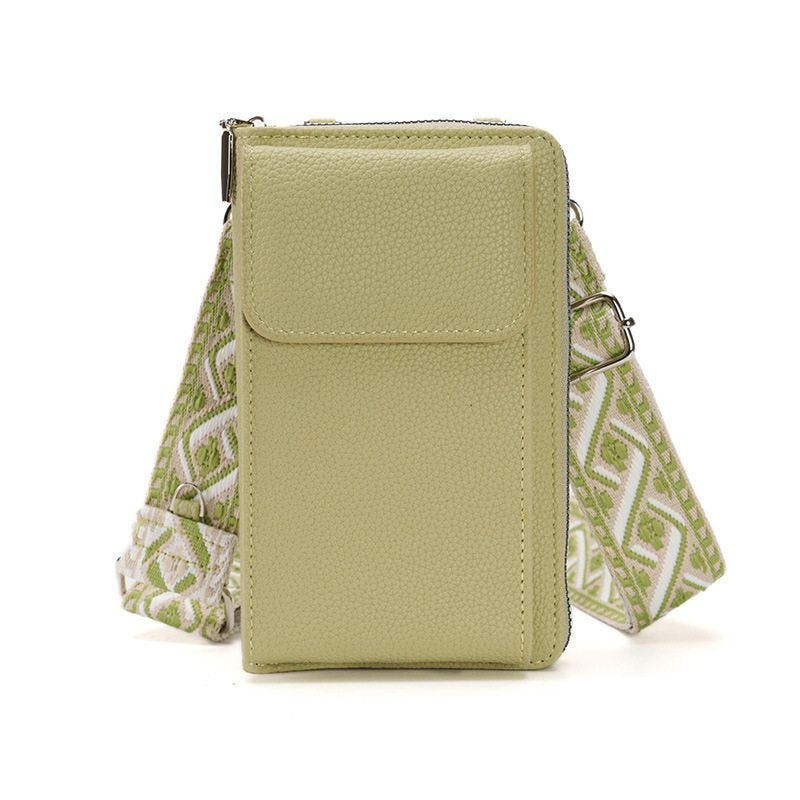 Women's PU Crossbody Wallet Bag | Multi-Compartment Phone Purse