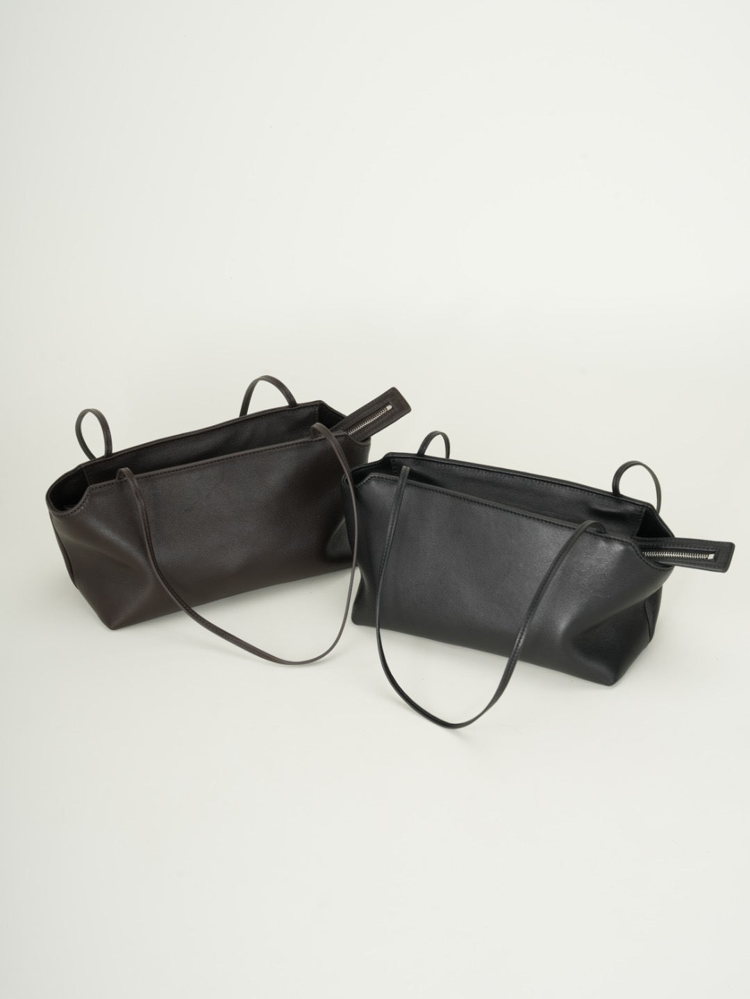 Women's Leather Underarm Shoulder Bag | Soft Structured Handbag