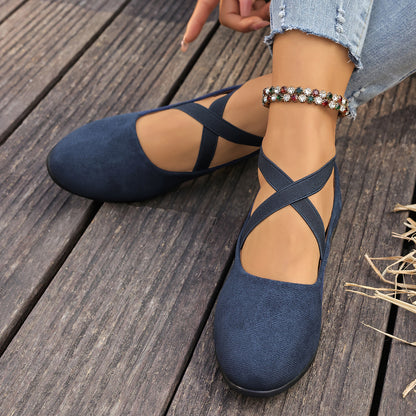 Women's Wedge Loafers | Pointed Toe Slip-On Shoes