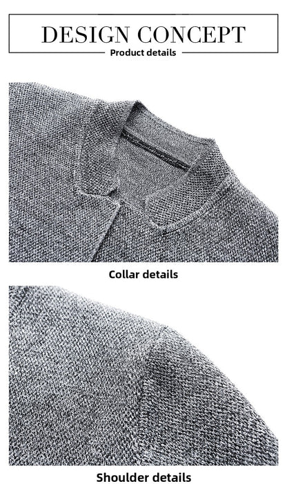 Supplier image for Men's Non-Iron Knit Cardigan