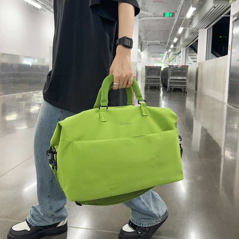 Large Capacity Oxford Gym Travel Bag | Expandable 36-55L Duffel