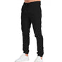 Men's Casual Cotton Blend Trousers | Relaxed Straight Leg Everyday Pants