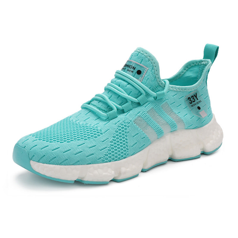 Men's Knit Lightweight Running Sneakers | EVA Sole Athletic Shoes