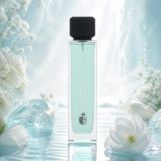 Corrected ad based on actual tall aqua fragrance bottle