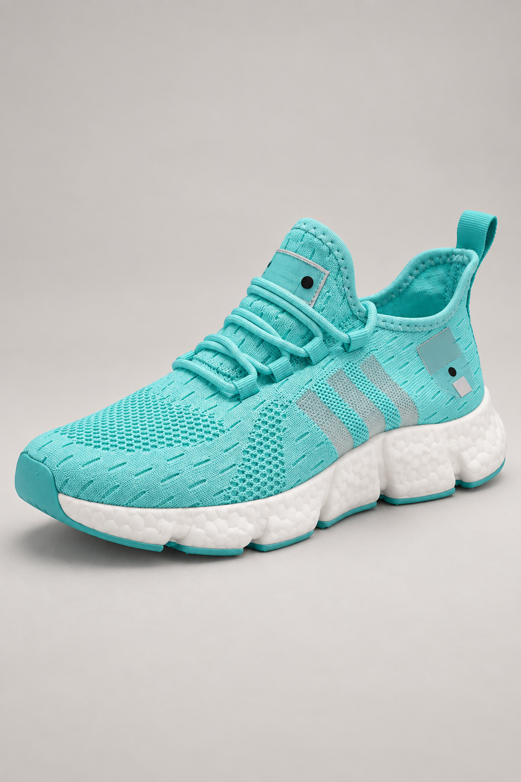 Men’s moonlight knit lace-up sneakers with EVA sole construction