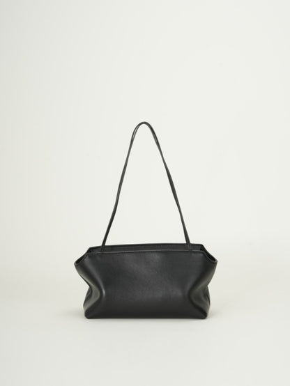 Women's Leather Underarm Shoulder Bag | Soft Structured Handbag