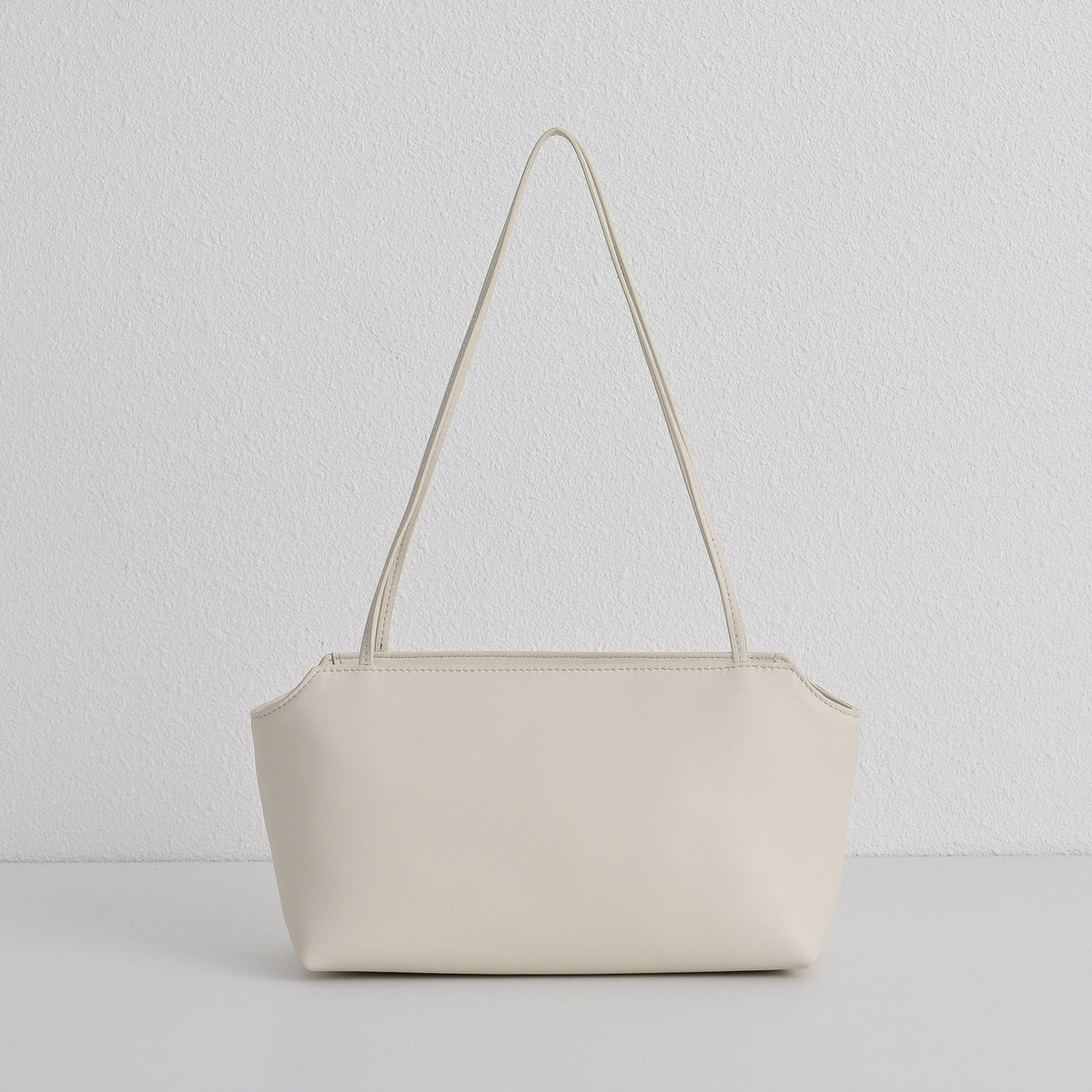 Women's Leather Underarm Shoulder Bag | Soft Structured Handbag