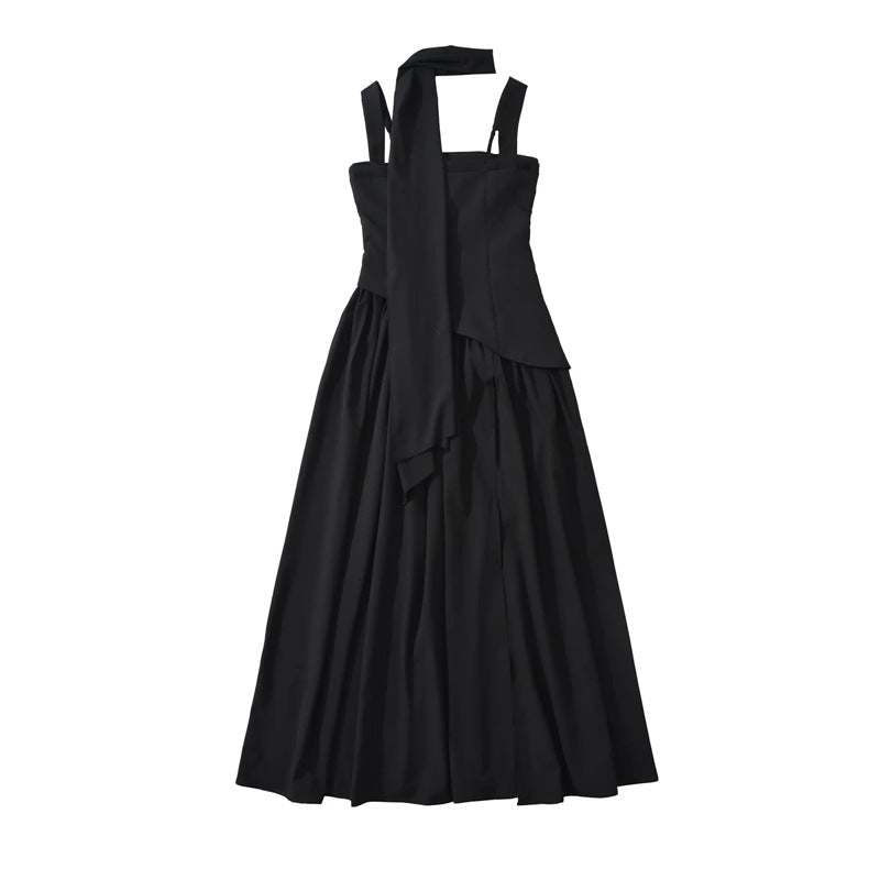 Women's High Slit Square Neck Maxi Dress | Sleeveless Formal Evening Gown