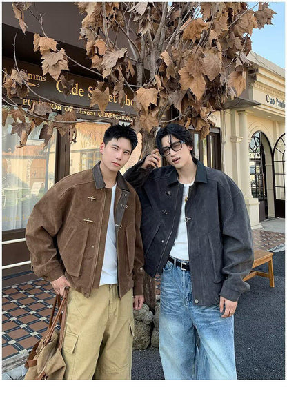 Supplier image for Men's Faux Suede Work Jacket