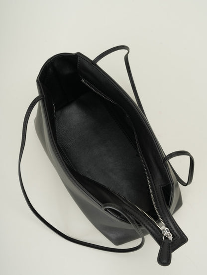 Women's Leather Underarm Shoulder Bag | Soft Structured Handbag