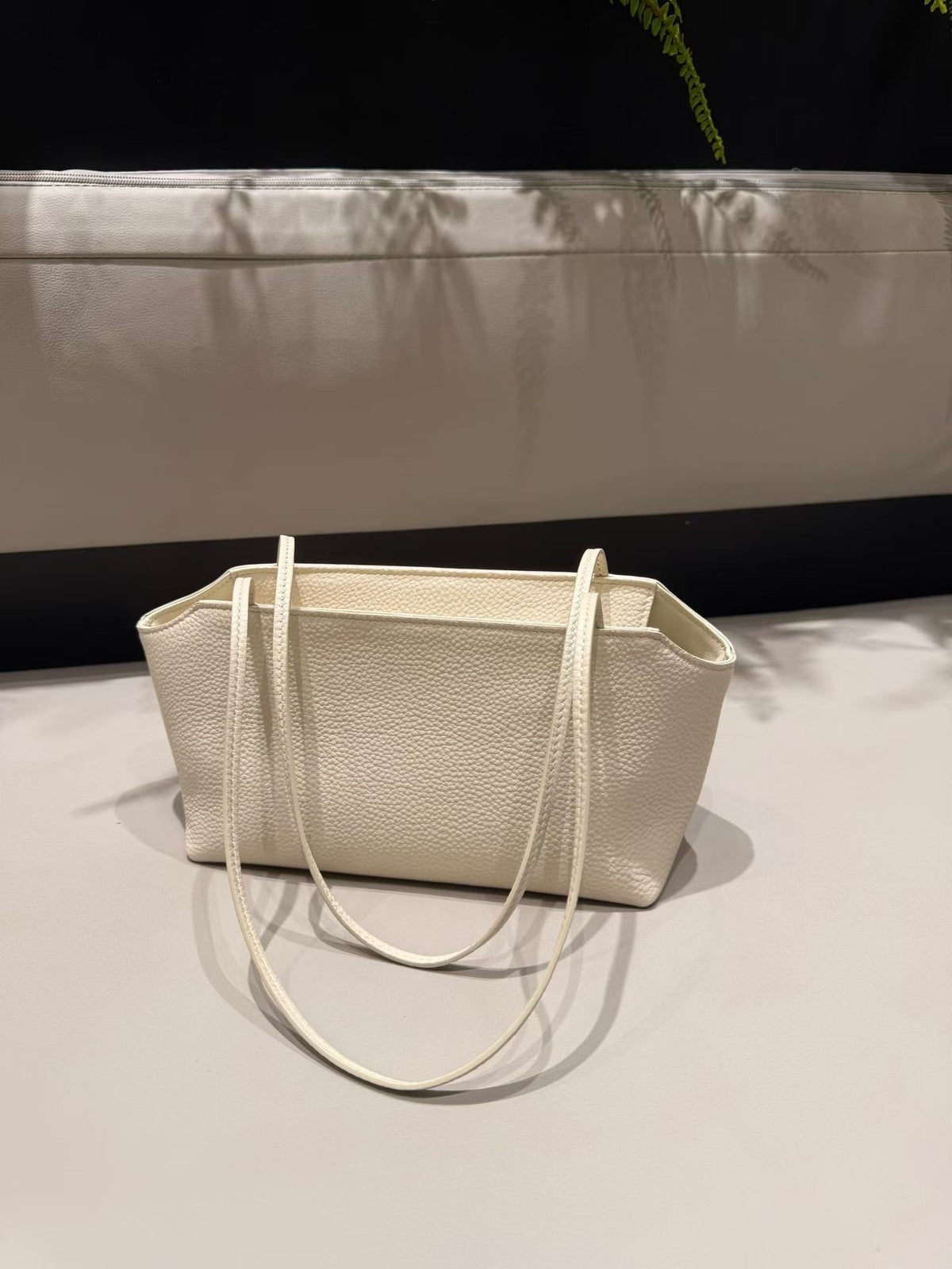 Women's Leather Underarm Shoulder Bag | Soft Structured Handbag