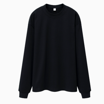 Men's Heavyweight Oversized Cotton T-Shirt | 310g Long Sleeve Tee