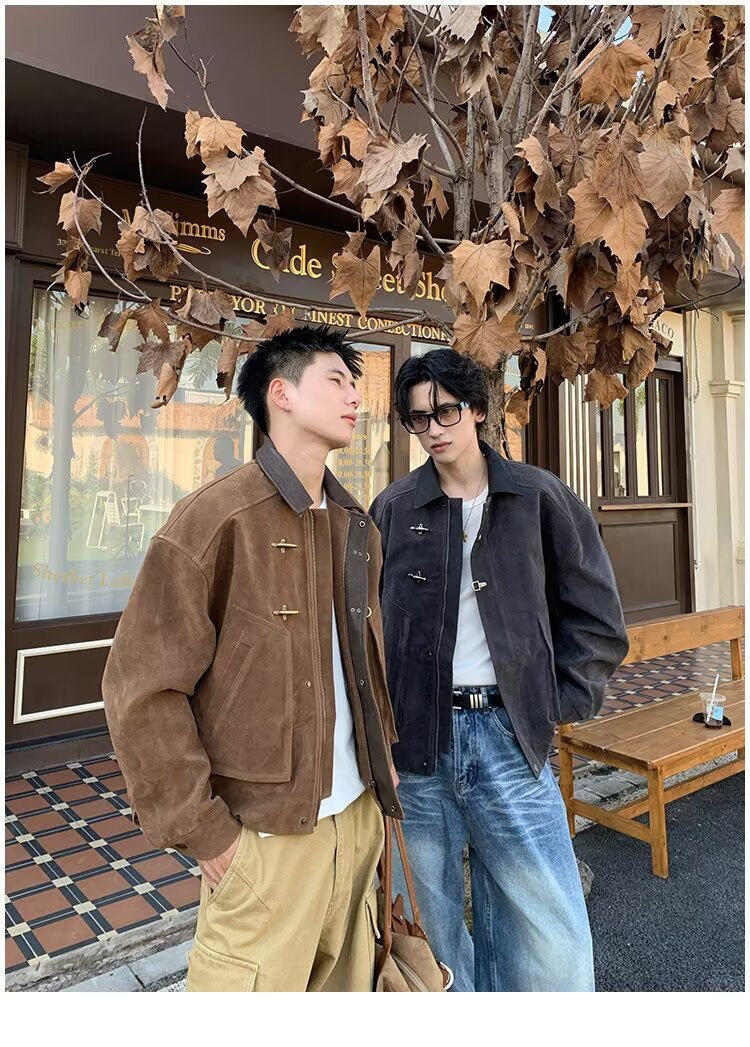 Supplier image for Men's Faux Suede Work Jacket
