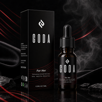 Corrected ad based on actual black dropper perfume bottle and box