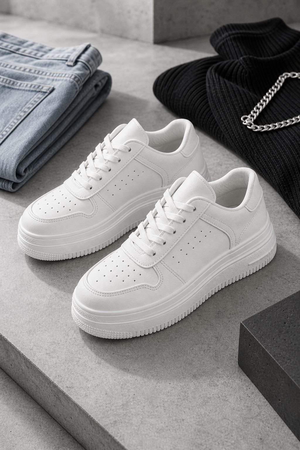 Premium product image of Men's White Court Sneakers